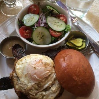 1886 Cafe & Bakery - Hangover burger!!!! - American Near Me - Austin, Texas