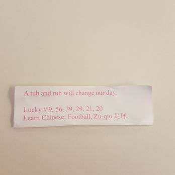 China Gourmet - Office went here for lunch today, this was in my Fortune Cookie....will go back for sure ; ) Coworkers all instantly opened theirs lol - Chinese Near Me - Southfield, Michigan China Gourmet - Office went here for lunch today, this was in my Fortune Cookie....will go back for sure ; ) Coworkers all instantly opened theirs lol - Chinese Near Me - Southfield, Michigan