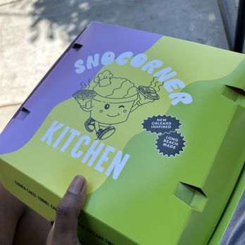 SnoCorner - I ordered the cake with powdered sugar, fruity pebbles and ice cream on the side! - Desserts Near Me - Long Beach, California SnoCorner - I ordered the cake with powdered sugar, fruity pebbles and ice cream on the side! - Desserts Near Me - Long Beach, California