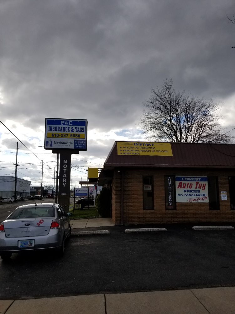 FAST AUTO TAGS 1413 Macdade Blvd, Folsom, Pennsylvania Departments