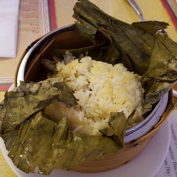 Oriental Pearl Restaurant - Lotus rice. Don't get this. Wrong type of rice, and it has celery in the filling??? - Chinese Near Me - Fredericton, New Brunswick