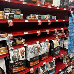 Empty shelves