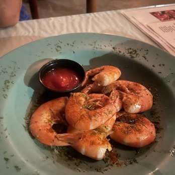 Mim's Seaside Bistro - Half pound boiled shrimp - Seafood Near Me - St Thomas, Virgin Islands