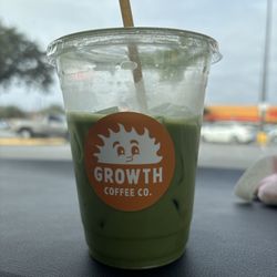 Growth Coffee - Iced matcha