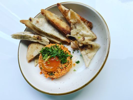 The Red Stache by null