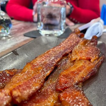 Yaz's Table - Sriracha bacon - Breakfast & Brunch Near Me - Abington, Massachusetts Yaz's Table - Sriracha bacon - Breakfast & Brunch Near Me - Abington, Massachusetts