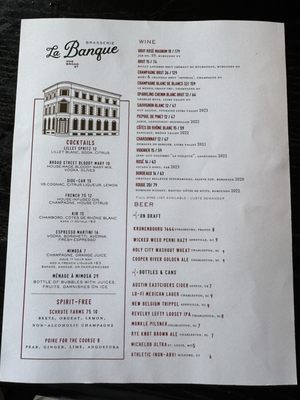 Menu photo 6 Brasserie La Banque Charleston, SC Menu photo 6 Brasserie La Banque Charleston, SC