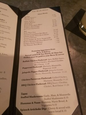 Menu photo 2 The Blue Door Midland, TX Menu photo 2 The Blue Door Midland, TX