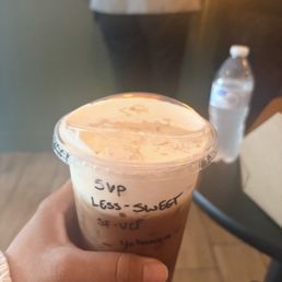 Honey salted pistachio latte Honey salted pistachio latte