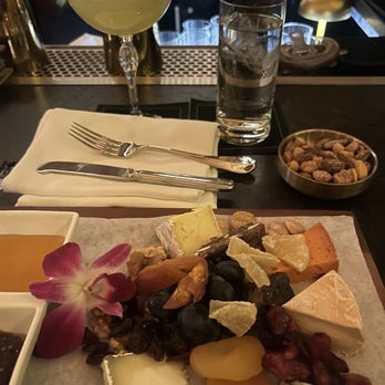 The Gold Room - Cheese plate and my drink! - Cocktail Bars Near Me - New York, New York The Gold Room - Cheese plate and my drink! - Cocktail Bars Near Me - New York, New York