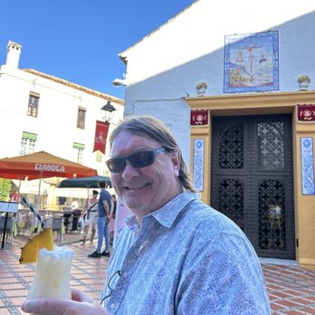 Casa del Corregidor - The little chapel right next to the cafe. And an example of a cocktail. - Spanish Near Me - Marbella, Massachusetts