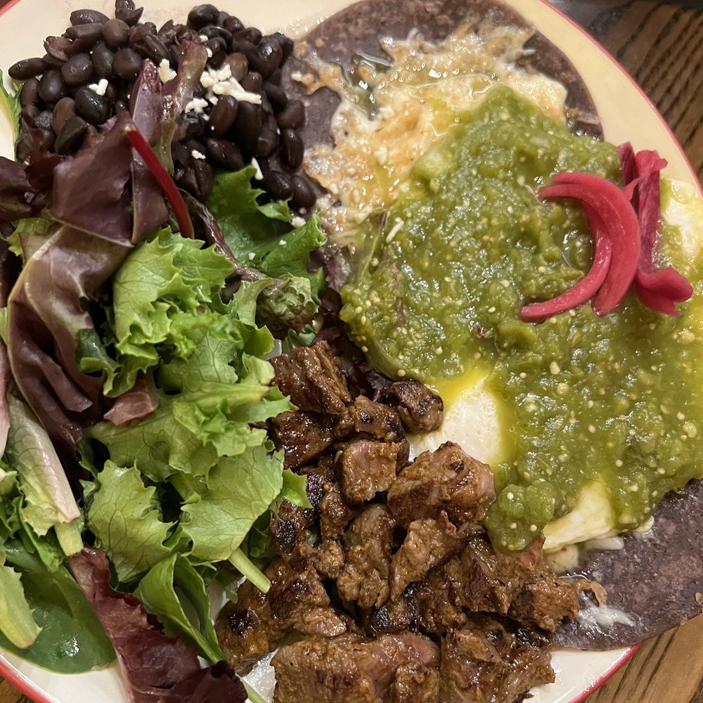 Santeria - Huevos rancheros with steak - Mexican Near Me - San Francisco, California Santeria - Huevos rancheros with steak - Mexican Near Me - San Francisco, California