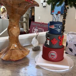 Three tier graduation cake. Three tier graduation cake.