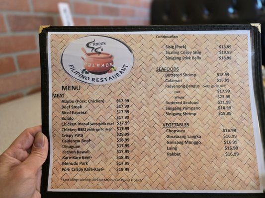 Menu photo 7 Sandok Sa Palayok Arlington, WA Menu photo 7 Sandok Sa Palayok Arlington, WA
