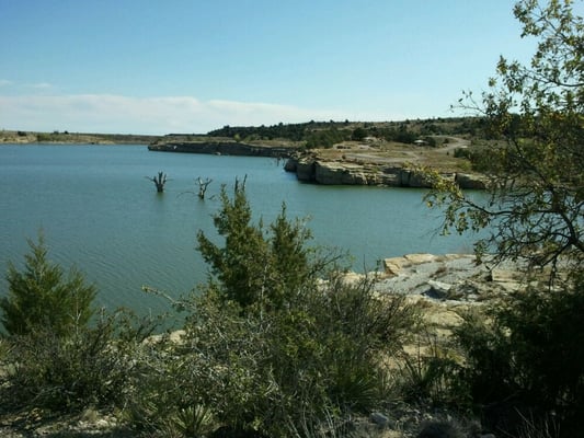Clayton Lake State Park and Dinosaur Trackways by null