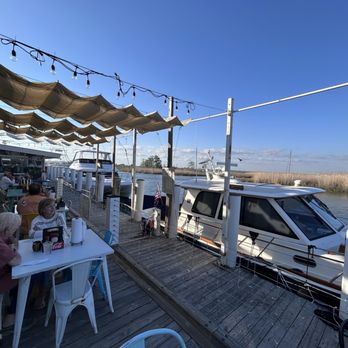Half Shell Dockside - Dining deck - Bars Near Me - Apalachicola, Florida