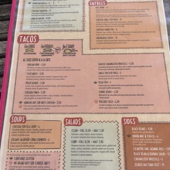 Honcho - Menu - Latin American Near Me - Clarkston, Michigan