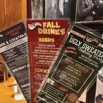 Nitty Gritty Middleton - Drinks menu - American Near Me - Middleton, Wisconsin