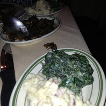 Uncle Jack's Steakhouse - Creamed spinach & garlic mash potatoes - Steakhouses Near Me - Bayside, New York Uncle Jack's Steakhouse - Creamed spinach & garlic mash potatoes - Steakhouses Near Me - Bayside, New York