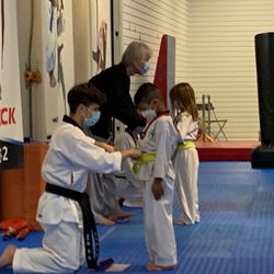 TumbleKick Studios - Belt ceremony...