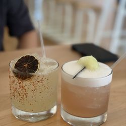 Little Em's Oyster Bar - Southtown Margarita (left) & Honey Do List (right)