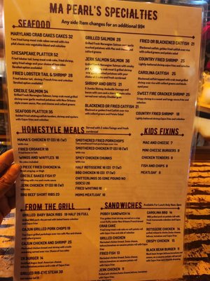 The Carolina Kitchen Menu: Delight in Southern Flavors