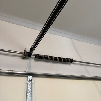Stanley Garage Door Company - Broken garage door spring causing door failure - Garage Door Services Near Me - Spring, Texas Stanley Garage Door Company - Broken garage door spring causing door failure - Garage Door Services Near Me - Spring, Texas