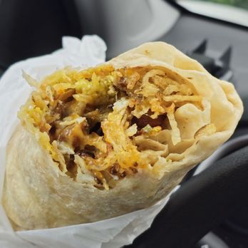 Nate's Korner - Sausage Breakfast Burrito no sauce. - Breakfast & Brunch Near Me - Santa Ana, California Nate's Korner - Sausage Breakfast Burrito no sauce. - Breakfast & Brunch Near Me - Santa Ana, California