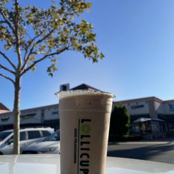 Lollicup - Large Milk Tea with Mini boba - Coffee & Tea Near Me - Artesia, California Lollicup - Large Milk Tea with Mini boba - Coffee & Tea Near Me - Artesia, California