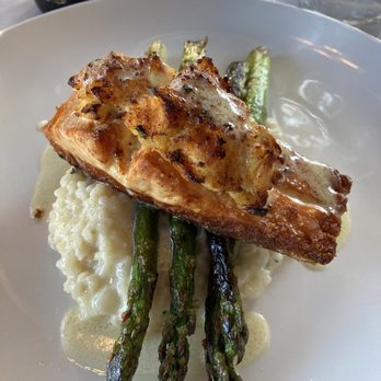 Augustine Inn - Salmon stuffed with crabmeat, a special - Hotels Near Me - Middletown, Delaware Augustine Inn - Salmon stuffed with crabmeat, a special - Hotels Near Me - Middletown, Delaware
