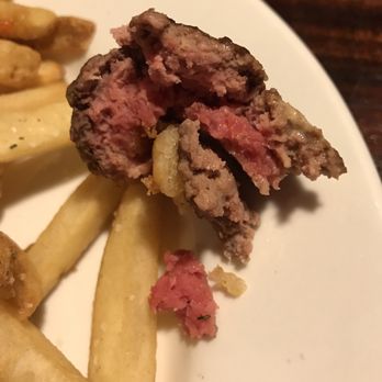 Hell's Kitchen - Burger meat way undercooked and not evenly cooked - New American Near Me - Minneapolis, Minnesota Hell's Kitchen - Burger meat way undercooked and not evenly cooked - New American Near Me - Minneapolis, Minnesota