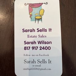 Sarah Sells It