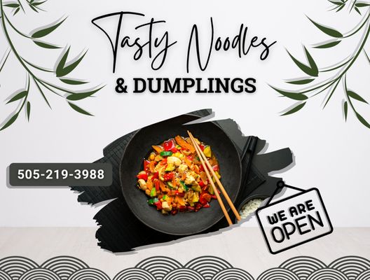 Tasty Noodles & Dumplings by null