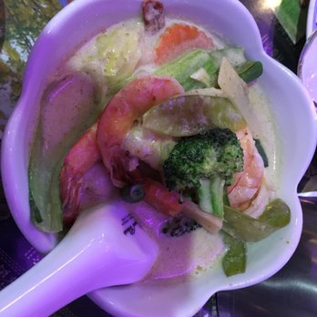 Orchid Thai - Coconut Curry Shrimp - Thai Near Me - Aurora, Ontario