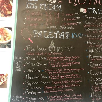 Frutanas - Menu - Desserts Near Me - Olive Branch, Mississippi
