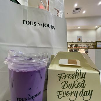 Tous Les Jours - Ube latte - Bakeries Near Me - Richmond, Virginia Tous Les Jours - Ube latte - Bakeries Near Me - Richmond, Virginia