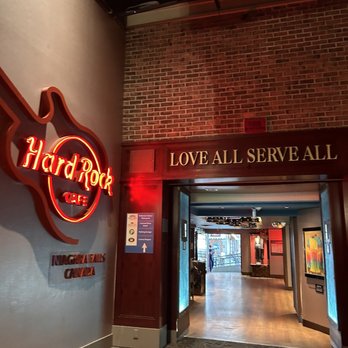 Hard Rock Cafe - entrance to hard rock cafe - Canadian (New) Near Me - Niagara Falls, Ontario Hard Rock Cafe - entrance to hard rock cafe - Canadian (New) Near Me - Niagara Falls, Ontario