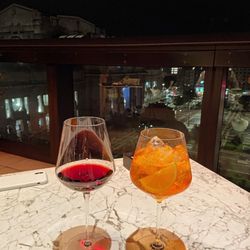 La Terrazza Gallia - Wine and aperol spritz