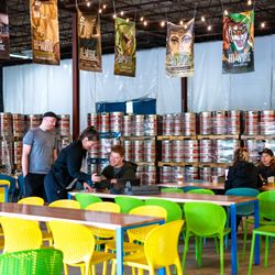 Hi-Wire Brewing - Indoor seating available in our heated taproom