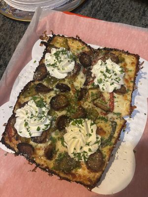 Postcard Pizza by null