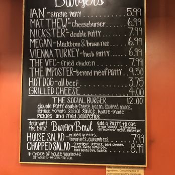 Social Burger - Burgers Near Me - Vienna, Virginia Social Burger - Burgers Near Me - Vienna, Virginia