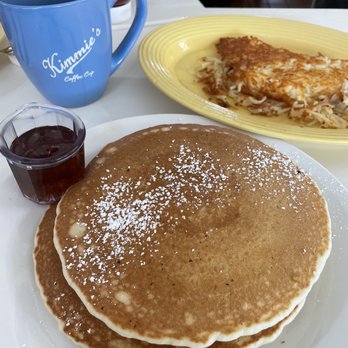 Kimmie's Coffee Cup - Pancakes with side of hash browns - Coffee & Tea Near Me - Fullerton, California Kimmie's Coffee Cup - Pancakes with side of hash browns - Coffee & Tea Near Me - Fullerton, California