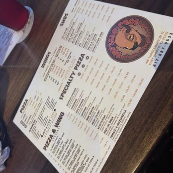 Buffalo Bros Sundance - Menu - Pizza Near Me - Fort Worth, Texas