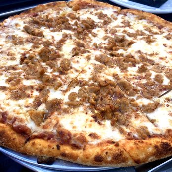 Neat - Spicy sausage and honey pizza - New American Near Me - Buffalo, New York
