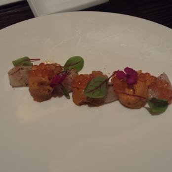 KUU Restaurant - Uni & scallop...delicious. - Japanese Near Me - Houston, Texas