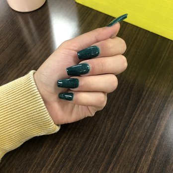 Chic Nails Lounge - Coffin full set - Nail Salons Near Me - Irving, Texas