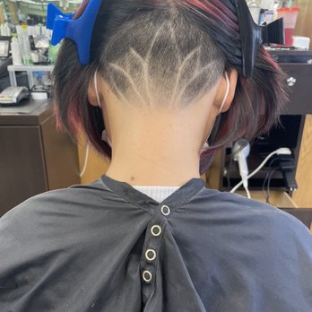Diorio's - Undercut design by Emily. She has an Instagram account at meanstoablend. - Hair Salons Near Me - Worcester, Massachusetts