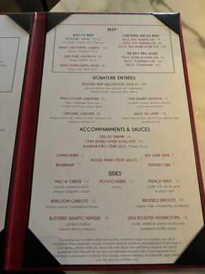 Menu photo 7 Gordon Ramsay Steak Richmond, BC Menu photo 7 Gordon Ramsay Steak Richmond, BC