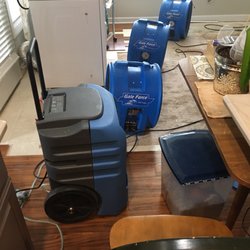 Old North State Restoration - These had to run for almost a week. That's how bad the water damage was.