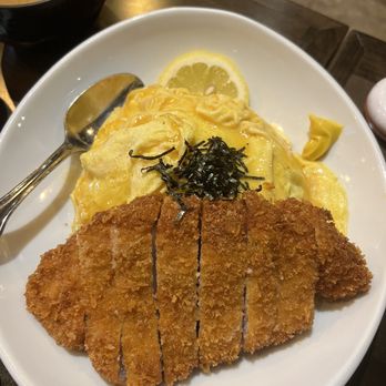 Ojiya - omurice with tonkatsu - Japanese Near Me - Torrance, California Ojiya - omurice with tonkatsu - Japanese Near Me - Torrance, California